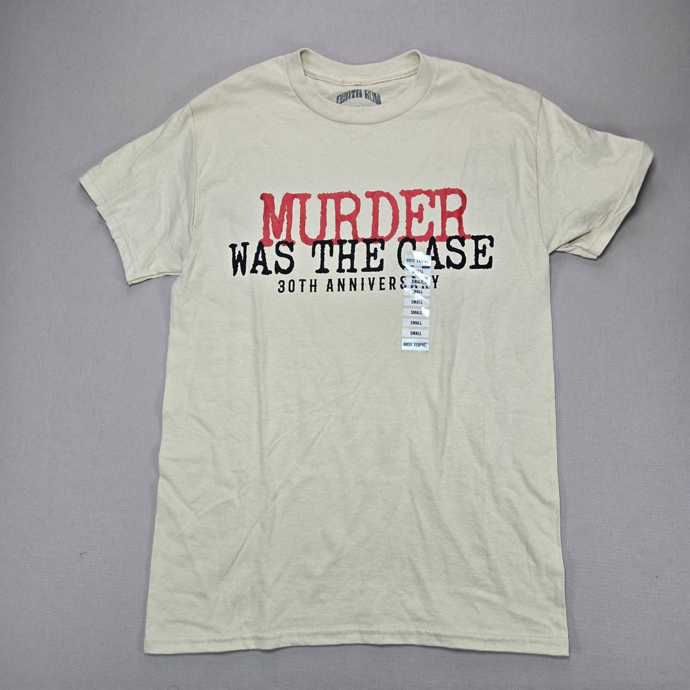 Death Row Records Murder Was The Case‎ 30th Anniversary T-Shirt Small